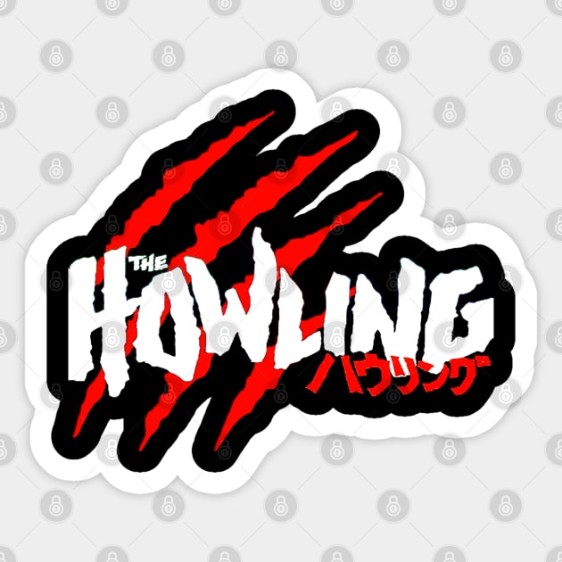 The Howling (Japanese) Sticker by TheUnseenPeril
